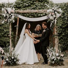 fwthumbExterior ceremony, Chuppah made from silver birch poles, Notley Abbey.jpg